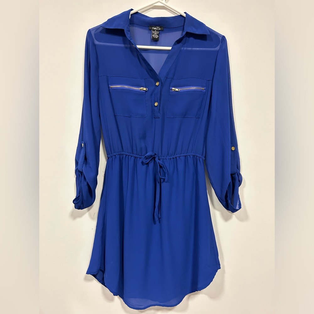 Rue 21 blue dress